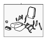 88942310 - Body: Seat Assembly for GM Image