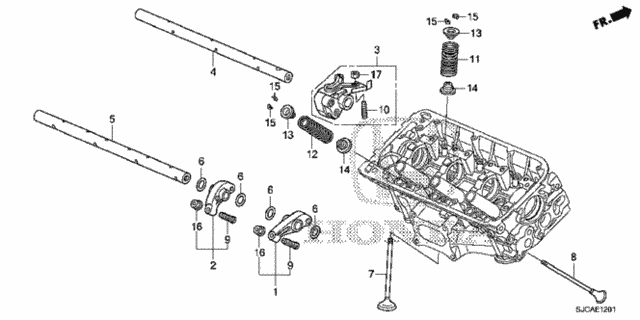 Valve - Rocker Arm (RR.) for 2014 Honda Ridgeline #0