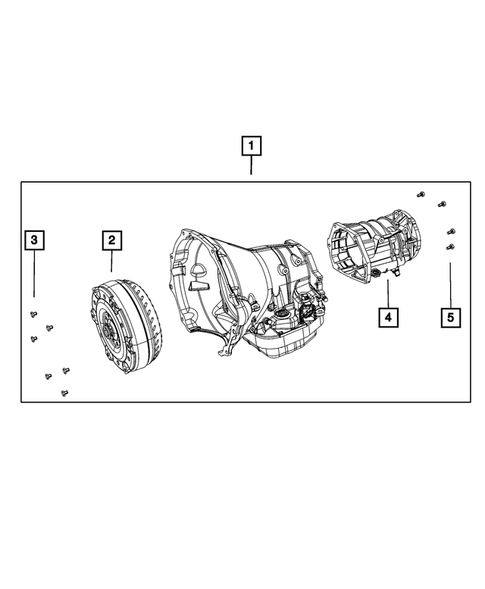 Automatic Transmission / Transaxle and Torque Converter for 2009 Dodge Ram 3500 #0