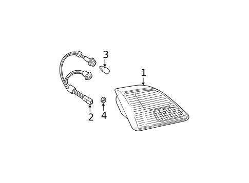 Bulbs - Chassis for 2003 Lexus ES300 #5