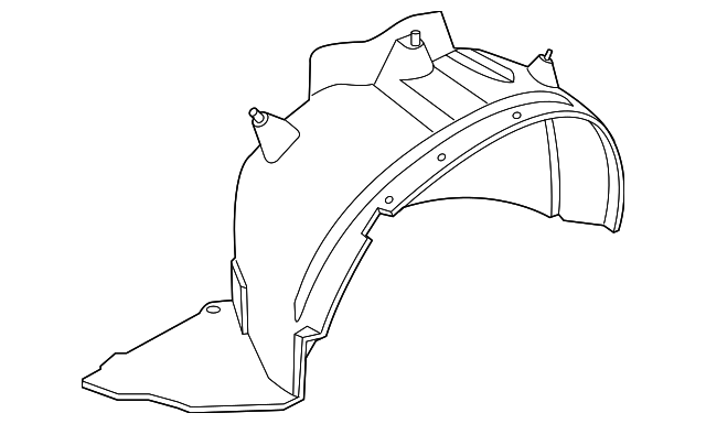 Fender Liner - BMW (51713420431)