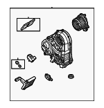 568123506 - HVAC: AC &amp; Heater Assembly for Land Rover: Range Rover, Range Rover Sport Image
