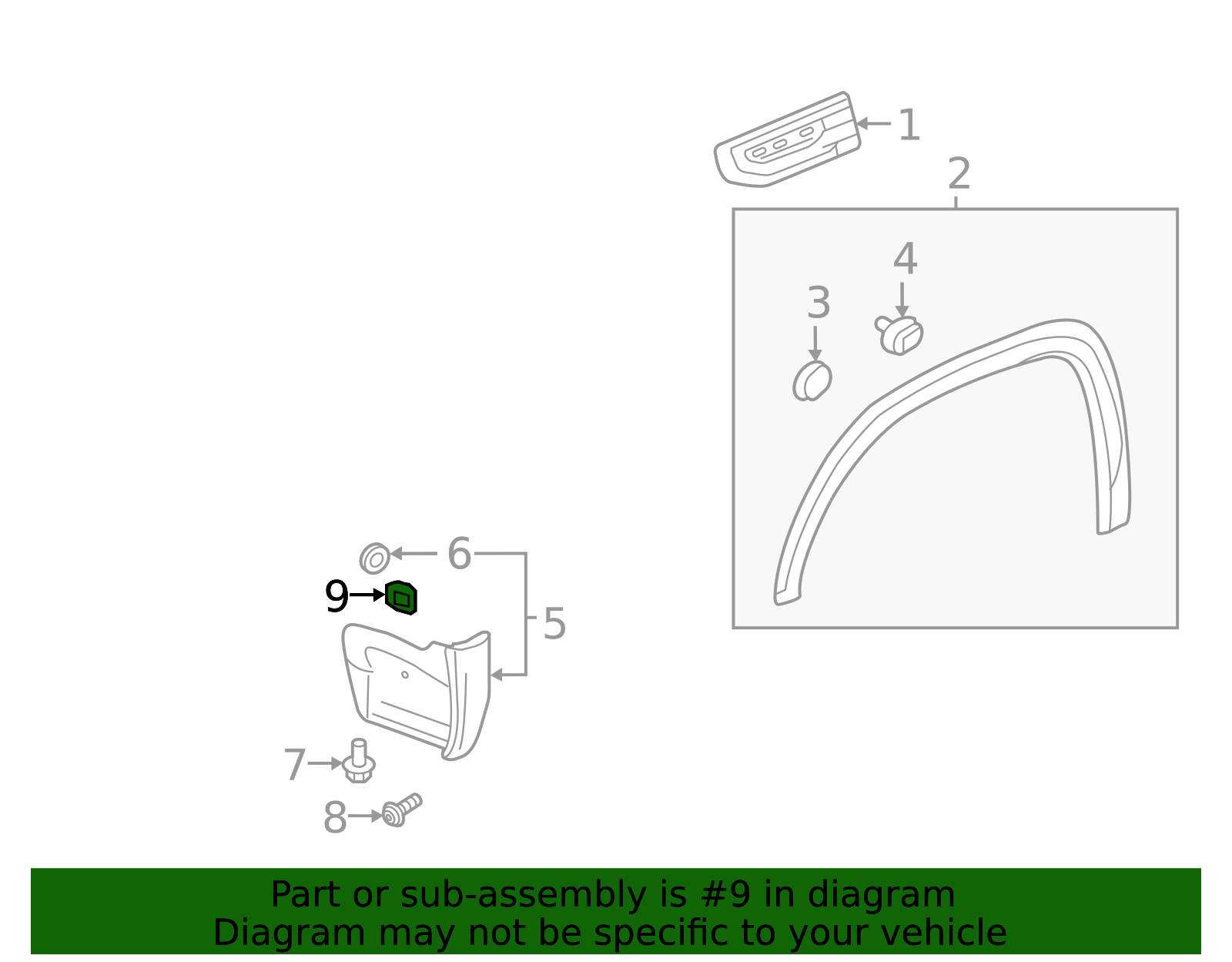 Multi-Purpose Nut 11547582 | OEM Parts Online