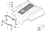 11611437995 - Engine: Sound Protection Cap for BMW Image