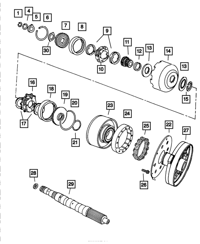 4471564 - : Mopar Gasket Overdrive Piston Retainer for Mopar Image