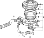 1770016210 - Engine: Air Cleaner for Toyota: Corolla Image