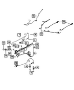 68683334AA - Electrical: Windshield Washer Pump Grommet for Mopar Image