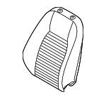 LR067574 - : 2015-2017 Land Rover Discovery Sport - Seat Back Cover for Land Rover: Discovery Sport Image