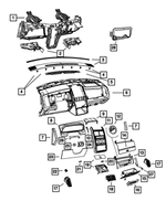 1HN941K7AG - : Storage Bin for Mopar Image