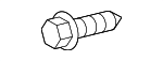 90159A0034 - Body: Side Retainer Screw for Scion: iM, iQ, tC, xB | Toyota: Avalon, bZ4X, C-HR, Camry, Corolla, Corolla iM, Crown, Crown Signia, Echo, Grand Highlander, Highlander, Land Cruiser, Matrix, Mirai, Prius, Prius C, Prius Plug-In, Prius V, RAV4, RAV4 Prime, Sequoia, Sienna, Tundra, Venza, Yaris Image