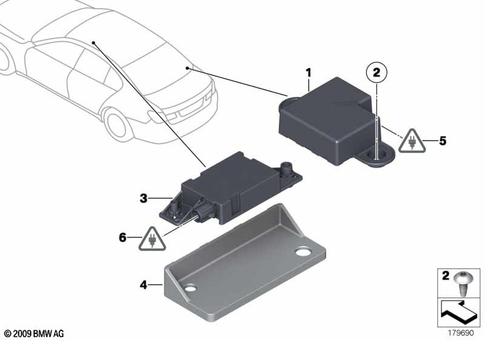Antenna for 2010 BMW 740i #0