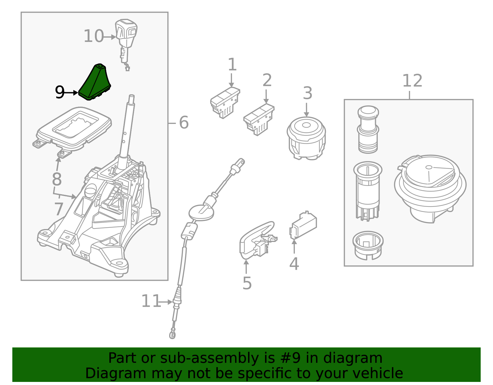 【702】【740】2点おまとめ F6HZ-7277-A Shift Boot » 10-4 Truck Parts