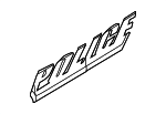 DB5Z7820000AAR - Body: Nameplate for FORD Image