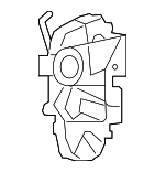 72610TL0G02 - Body: Lock Assembly for Acura: TSX Image