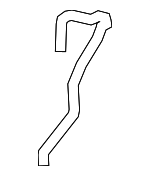 72119TL2A01 - Body: Door Latch Seal for Acura Image