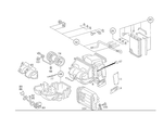 1248302462 - Heating and Ventilation: Heater Housing for Mercedes-Benz Image