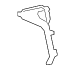 531420E020 - Body: Fog Lamp Bezel for Lexus: RX350, RX350L, RX450h, RX450hL Image