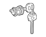 6905606010 - Body: Lock Cylinder for Toyota: Camry Image
