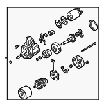 M356178 - : Starter for Mitsubishi Image