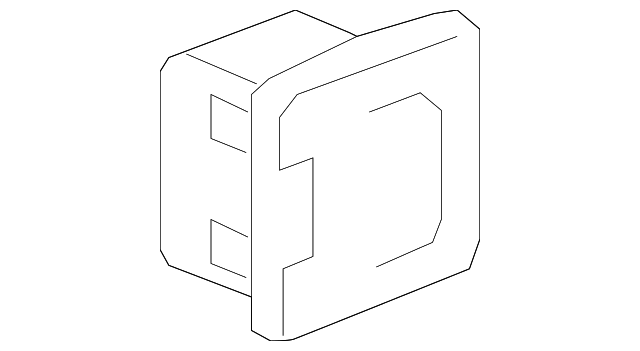 thumbnail image 2 of OEM GM Power Outlet Socket – 12V Accessory Receptacle – Chevrolet, GMC, Buick, Cadillac – 25774623 2 of 6