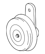 8652001050 - Electrical: Horn for Toyota: Corolla, Highlander, Matrix Image