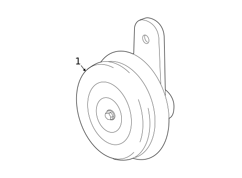 Horn for 2010 Toyota Matrix #0