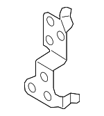 8W0121305AH - Cooling System: Auxiliary Pump Bracket for Audi: A4, A4 allroad, A4 Quattro, A5 Quattro, A5 Sportback Image