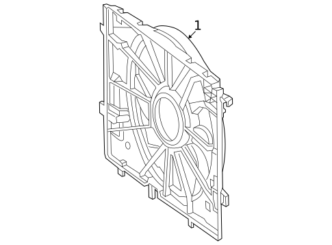 Cooling Fan for 2025 Mercedes-Benz AMG&reg; GT 63 Pro #0