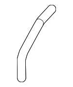 361855AAA00 - Emission System: By-Pass Hose for Honda: Civic, CR-V Image