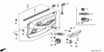 39895S82A01ZB - : Indicator, L Security *NH284L* (Light Quartz Gray) for Honda Image
