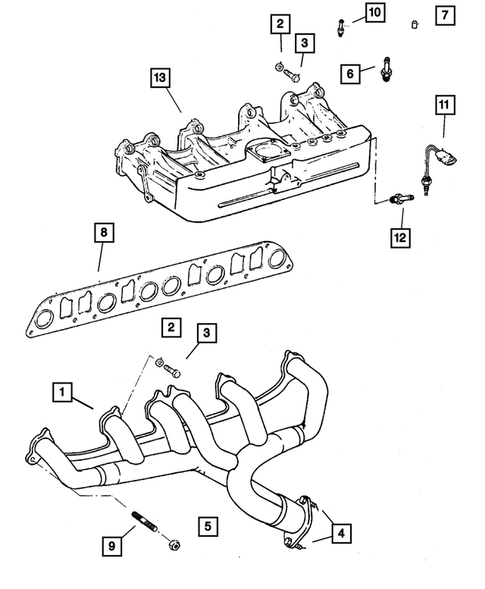 Manifolds for 2001 Jeep Cherokee #0