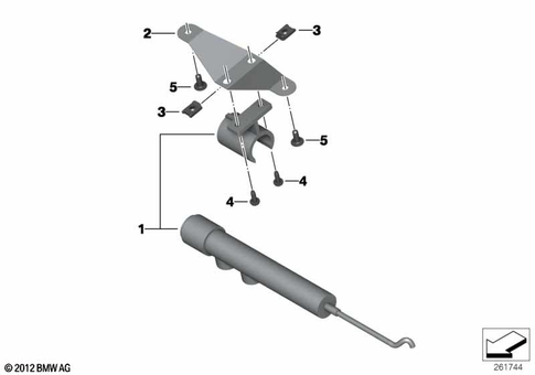 Special Instruments (Authorities) for 2012 BMW-Motorrad R 1200 RT #1