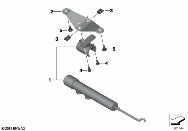65619480210 - Audio, Navigation, Information Systems: Microphone -  for BMW-Motorrad Image image