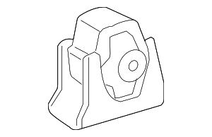 1236128240 - Engine: Insulator,  Engine Mounting,  Front(For Transverse Engine) for Scion: xB Image