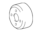 1617328020 - Cooling System: Pulley for Scion: tC, xB | Toyota: Camry, Corolla, Highlander, Matrix, RAV4, Solara Image