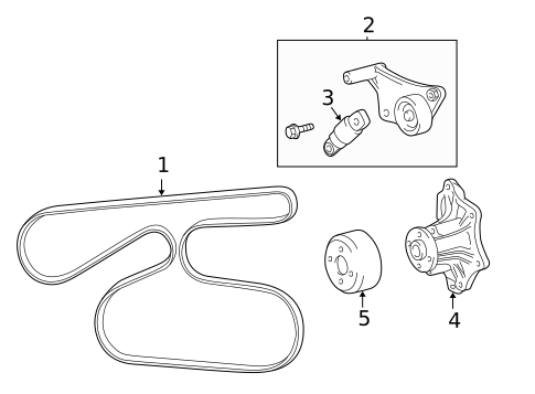 Belts & Pulleys for 2005 Toyota Solara #0
