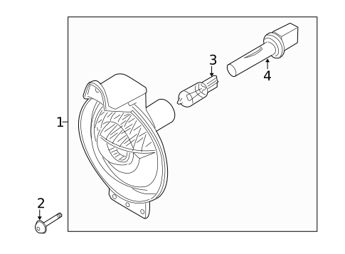 Bulbs - Chassis for 2013 Mini Cooper #2