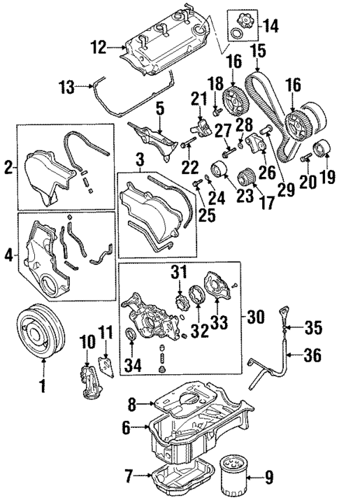 Engine Parts for 1998 Mitsubishi Diamante #0