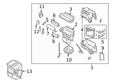 Heater for 1999 Nissan Altima #0