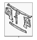 625008B431 - Body: Radiator Support for Nissan Image