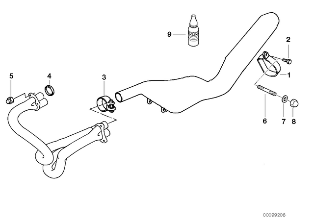 18211341323 - : Gasket Ring for BMW-Motorrad Image