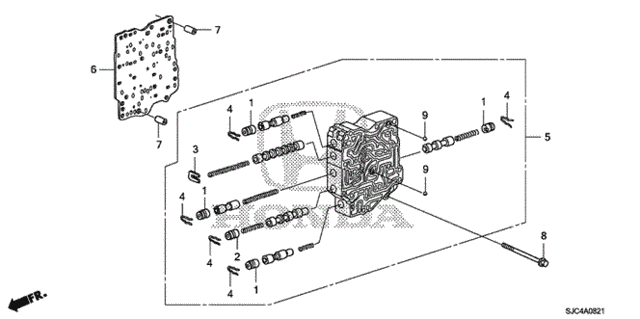 AT Secondary Body (2) for 2013 Honda Ridgeline #0