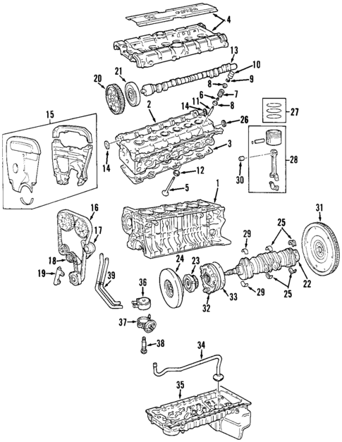 Oil Cooler for 1998 Volvo V90 #0