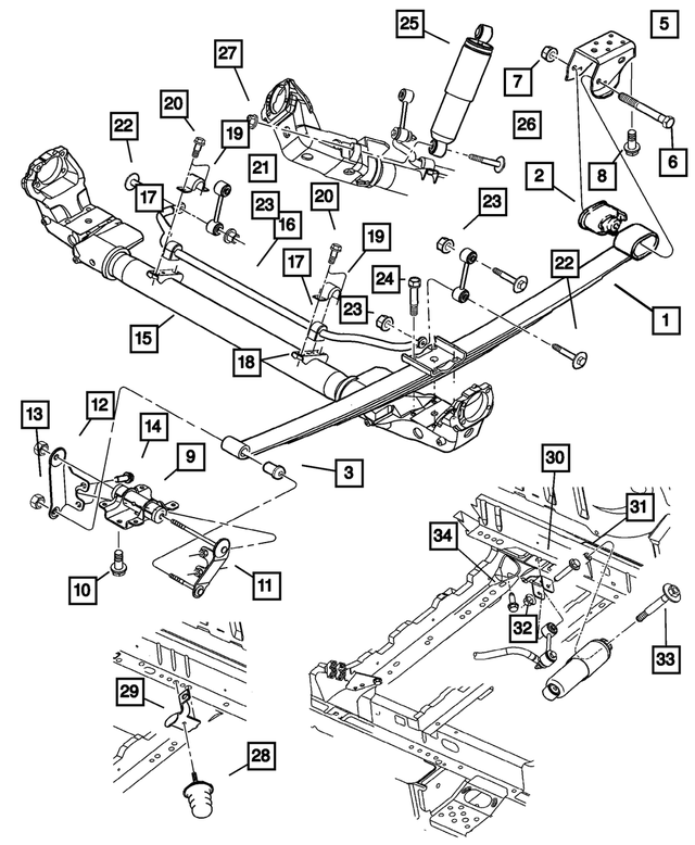 6100525 - : Hex Nut for Mopar Image