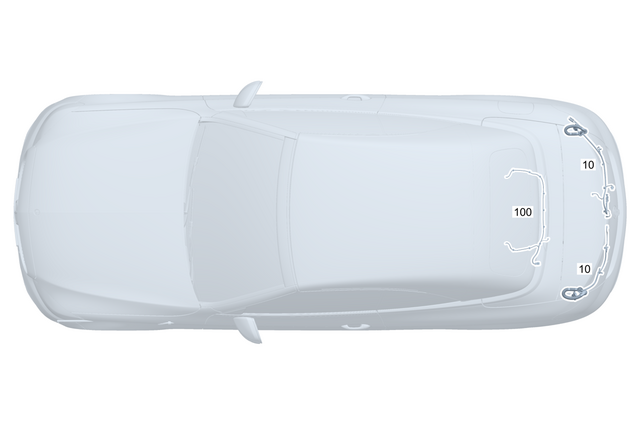 2055405878 - Electrical Equipment and Instruments: Electrical Wiring Harness for Mercedes-Benz: C43 AMG, C63 AMG, C63 AMG S Image image