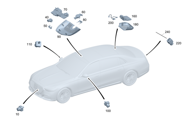 2239003147 - Electr. System: Control Unit for Mercedes-Benz Image image