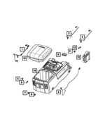 68398182AA - Electrical: Console Wiring for Mopar Image
