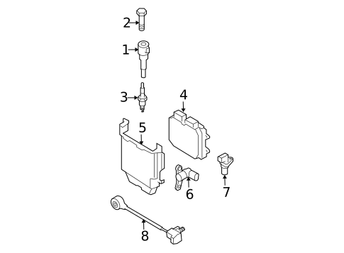 Ignition System for 2012 Mazda 3 #1