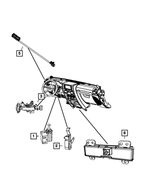 68005343AB - Electrical: Pod Switch for Mopar Image