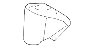 AE5Z17K709DB - Body: Door Window Molding for Ford Image